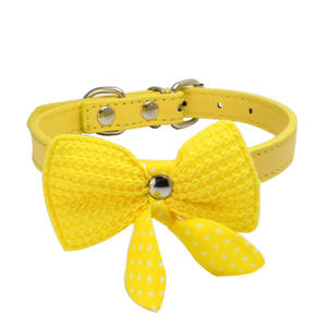 <span class=keywords><strong>Collar</strong></span> de Lana Tejida para Mascotas con Diseño de Hebilla de Seguridad, <span class=keywords><strong>Collar</strong></span> de PU de Color Sólido para Perros, Gatos y Conejos, Joyería para Orejas, Bufanda, Collares - Product Image 6