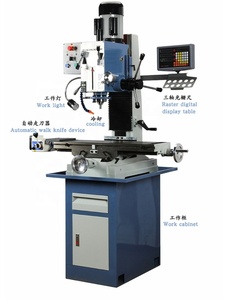 เครื่องเจาะตั้งโต๊ะอเนกประสงค์ขนาดเล็ก รุ่น ZAY7045FG สำหรับงานเจาะโลหะ งานกัด และงานต๊าปเกลียว - Product Image 2