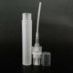 Wholesale 2ml 3ml 5ml 8ml 10ml 15ml Round Mini Empty Clear Spray Bottle Refillable Plastic <b>Perfume</b> Sample <b>Atomizer</b> Tester - Product Image 4