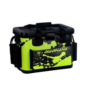 Seau de pêche Diaohaha en EVA, moulé d'une seule pièce, multifonctionnel, boîte de rangement pour leurres et cannes à pêche en mer - Product Image 1