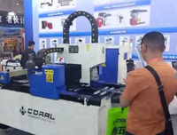 Nouveau Marqueur Laser Fibre CNC 50W HG-SC-G-D50 de Haute Qualité, Portable et de Bureau, Double Usage, Graveur Métal Compatible avec les Fichiers DXF AI DST