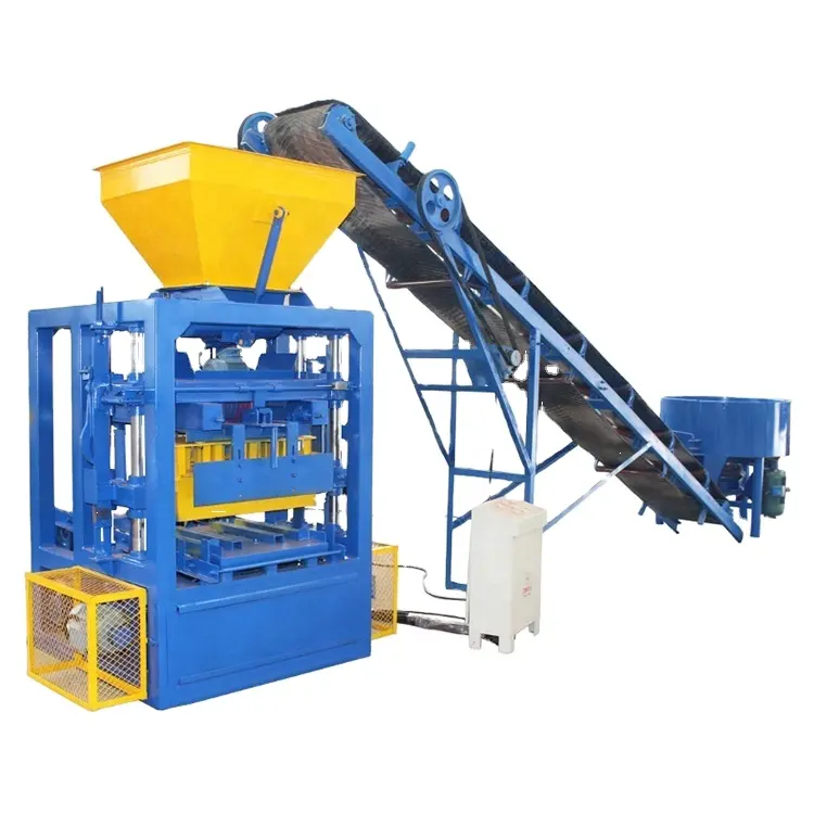 Adobe dreamweaver block machine QT4-24 construction machinery equipment