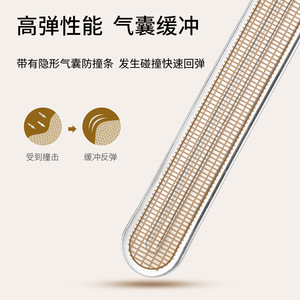 Silicone Anti Collision Stickers For Door Handles Furniture Cabinet Refrigerator Non Marking Bumper Strips 4 Pack - Product Image 5