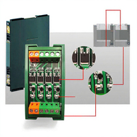 Modul Relay Output Sinyal Transistor 4 8 12 16 Kanal NPN PNP SCR 5A 24VDC Papan Penguat PLC