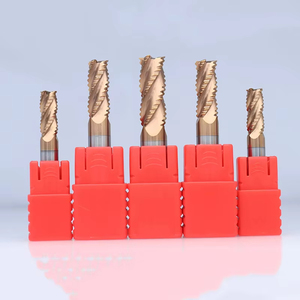 <strong>High</strong> <strong>Quality</strong> HRC55 Roughing <strong>End</strong> <strong>Mill</strong> Tungsten Carbide AITiN <strong>Coating</strong> CNC Milling Cutter Industrial Grade - Product Image 2