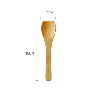 Cuillère à Café en Bambou Biodégradable à Marque Personnelle, Outil de Cuisine, Cuillère Doseuse en Bois, Pelle à Miel ou à Thé - Product Image 2