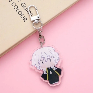 อะนิเมะ <span class=keywords><strong>bungou</strong></span> พวงกุญแจสุนัขจรจัดสำหรับผู้หญิงผู้ชายรูปการ์ตูนพวงกุญแจเครื่องประดับกระเป๋านักเรียนพวงกุญแจจี้น่ารัก - Product Image 5