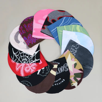 Bonnet d'hiver personnalisé en tricot jacquard à faible MOQ, de haute qualité, populaire, coloré, tendance, style Y2K