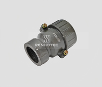 Conector Circular de Aviación Serie P32 SHR Rusia, 10 Pines, P32K10P P32J10A, Macho y Hembra, con Accesorio de Protección Trasera