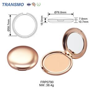 Palette de fards à paupières individuelle, étui vide pour poudre compacte, étui vide pour blush avec miroir - Product Image 2