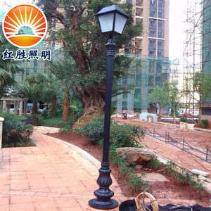 Lámpara de Jardín Exterior de Hierro con LED, Semi Empotrada, Garantía de 5 Años, Bombilla A19, para Iluminación de Patio y Paisaje - Product Image 5