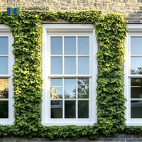 Ventana Corredera Simple de Madera Maciza Premium, Certificada FSC, Madera Sostenible, Bajo Impacto Ambiental, Suministro para Construcción Ecológica