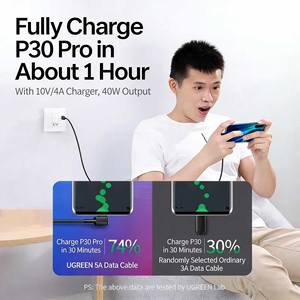 Cable UGREEN USB-A a USB-C de 5A para Carga Rápida y Transferencia de Datos, 1.5m, para Teléfono, Tableta y Portátil - Product Image 2