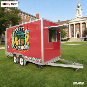 Remolque de Helados, Servicio de Comida Móvil, Cocina de Postres, Negocio de Vendedor Ambulante, Camión de Comida de Té de Burbujas - Product Image 5