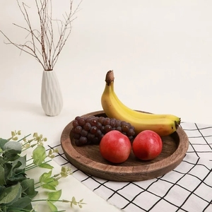 <span class=keywords><strong>Vassoio</strong></span> in legno <span class=keywords><strong>portacandele</strong></span> piccolo piatto decorativo in legno pilastro <span class=keywords><strong>portacandele</strong></span> per fattoria casa controsoffitto bagno caffè - Product Image 2