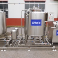 Chaîne de production industrielle de fabrication de fromage de yaourt de pasteurisation de lait UHT grecque à petite échelle machines de laiterie