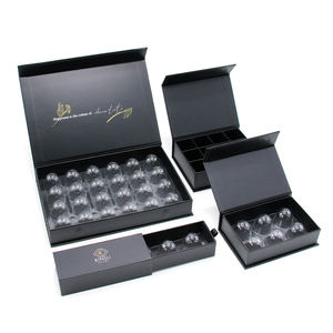 Caja <span class=keywords><strong>de</strong></span> Bombones <span class=keywords><strong>de</strong></span> Chocolate Artesanales <span class=keywords><strong>de</strong></span> Lujo Personalizada, con Separador Magnético <span class=keywords><strong>de</strong></span> Plástico en Forma <span class=keywords><strong>de</strong></span> Domo, <span class=keywords><strong>para</strong></span> 6, 12, 24, 36 Bombones, Empaque <span class=keywords><strong>de</strong></span> Regalo <span class=keywords><strong>para</strong></span> Chocolate - Product Image 1