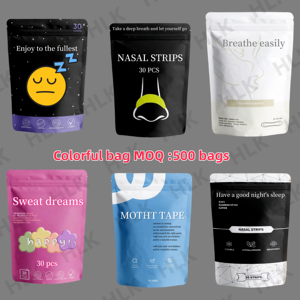 HLK Achetez directement de l'usine 30pcs Bandes nasales de qualité supérieure sans latex sans odeur Bandes nasales douces et écologiques pour sensibles - Product Image 6