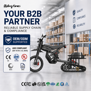 Vélo électrique tout-terrain de haute performance Ridingtimes GT 54PRO EU Factory A3 en acier au carbone et plastique 60V pour adultes et adolescents - Product Image 2