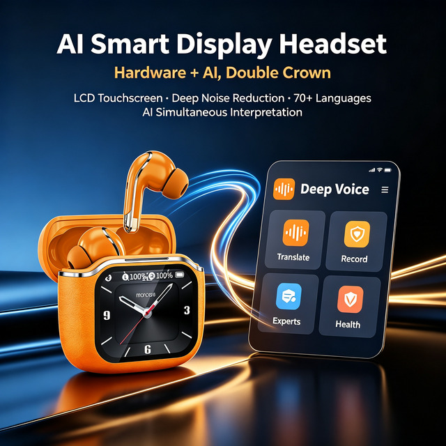 IPX5 Waterproof HiFi Stereo Sound Noise Canceling True Wireless BT Earbuds Earphones with App for Outdoor Sports Activities
