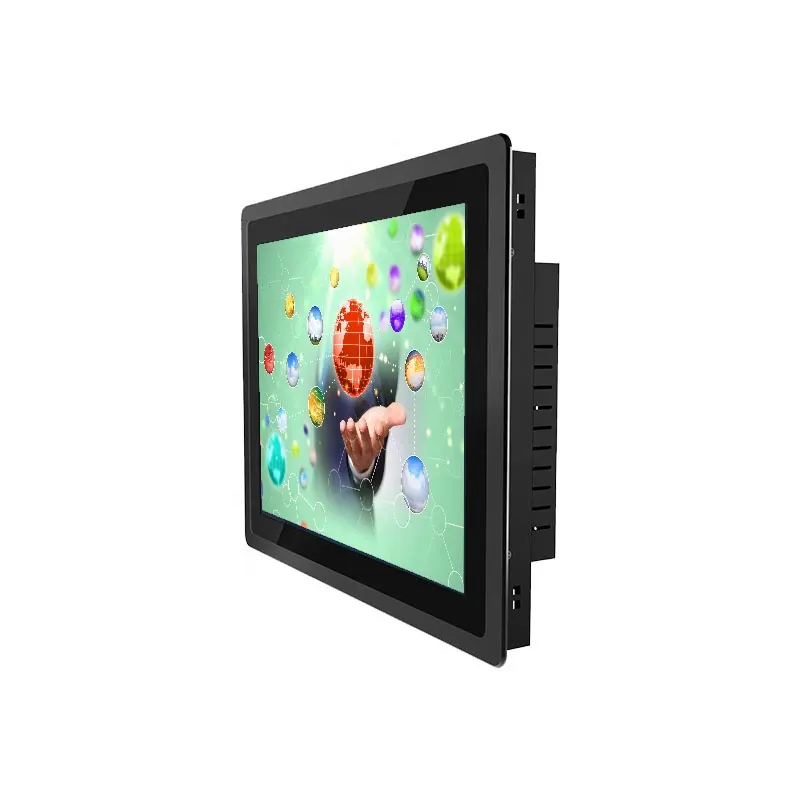 8.4 inch embedded industrial All in One PC Touch Screen LCD with Internal PC Motherboard
