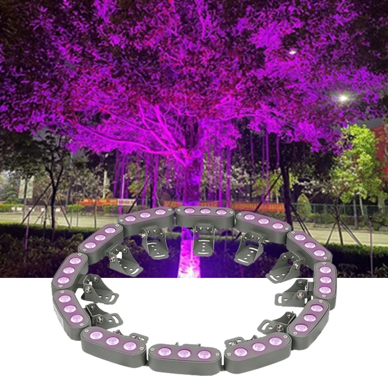 Tree Lights RGB Faltbare LED Palme IP65 für Gartenbeleuchtung