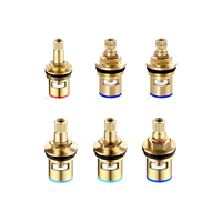 Cartouche en laiton en gros pour robinet mélangeur, cartouche céramique de remplacement avec filtre, 22 mm universelle anti-goutte