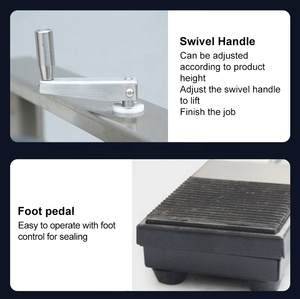 Low Price Gas-Flushing Commercial Food Sealer Nitrogen Filling Plastic Bag Vertical Inflatable External Vacuum <b>Packaging</b> Machine - Product Image 6