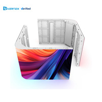 Pantalla LED Ultrafina para Exteriores P4 P5 P6 P8, Panel Publicitario LED Fijo de 960X960mm, Pantalla LED Grande para Publicidad