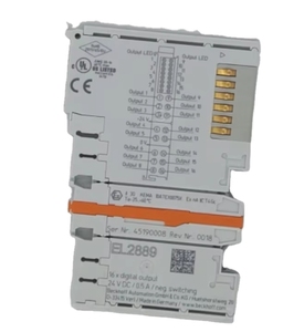 Terminal EtherCAT Beckhoff EL2889 HD, sortie numérique 16 canaux 24 V CC, 0,5 A, 0 V (terre) à commutation - Product Image 1