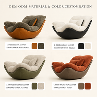 Designer Kreativer Moderner Minimalistischer Wohnzimmer-Balkon-Loungesessel Sofa Relaxsessel Hochwertiger Schlafzimmerstuhl