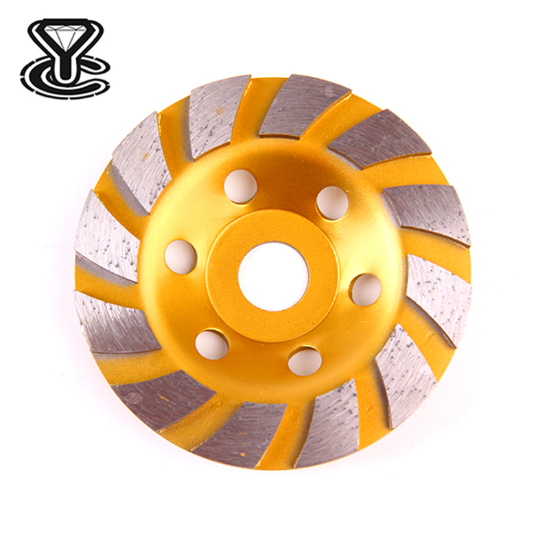125 5 дюймов 7 дюймов Высокое качество Алмазный чашечный шлифовальный круг для эпоксидного пола бетона для удаления 125