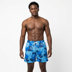 Shorts de basketball pour hommes OME à séchage rapide en maille respirante, taille mi-haute avec cordon de serrage, pour entraînement et fitness, fournisseur USA - Product Image 3