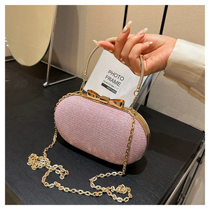 Commercio all'ingrosso di fantasia strass d'<span class=keywords><strong>argento</strong></span> <span class=keywords><strong>pochette</strong></span> femme sac de soiree borsette strass strass da sera <span class=keywords><strong>pochette</strong></span> per donna - Product Image 3