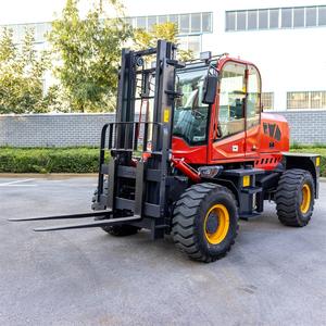 Montacargas Todoterreno de Servicio Pesado HT-CPC3.5T de 3.5 Toneladas con Dirección Trasera para Sitios de Trabajo con Terreno Irregular - Product Image 3