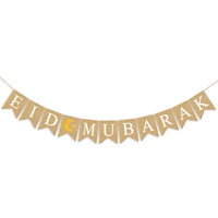 Ramadan Moubarak Ornement Suspendu Décoration de l'Aïd 2023 Décor de Fête Musulmane Bannière de Décoration de l'Aïd