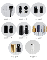 Boîte en papier personnalisée pour flacons en verre de 2 ml, 3 ml, 5 ml, coffret cadeau de découverte de parfum, coffret en papier
