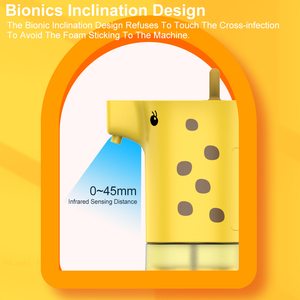 Dispensador automático de jabón para baño, <span class=keywords><strong>mini</strong></span> dispensador de jabón líquido de manos con sensor de espuma para animales, <span class=keywords><strong>2022</strong></span> ml, 350 - Product Image 2