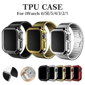 Custodia Protettiva in Silicone Elettroplaccato TPU per Apple <span class=keywords><strong>Watch</strong></span> 10 <span class=keywords><strong>Ultra</strong></span> <span class=keywords><strong>8</strong></span> 4 5 6 7, Cover Bumper per Iwatch 38 40 42 44 41 46 - Product Image 4