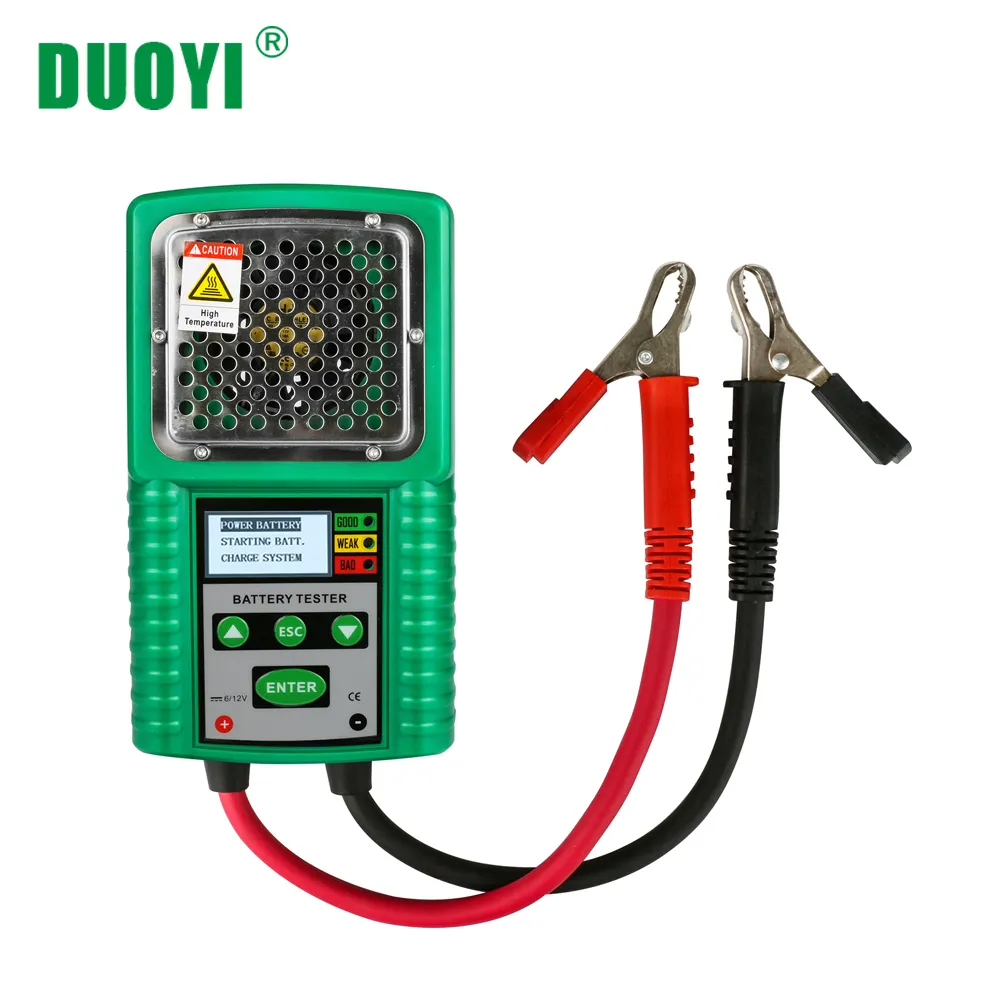 DY226A 6V 12V DC Auto Power Load Starting Charge CCA Test Tool 3 In 1 Automotive Battery Capacity Tester