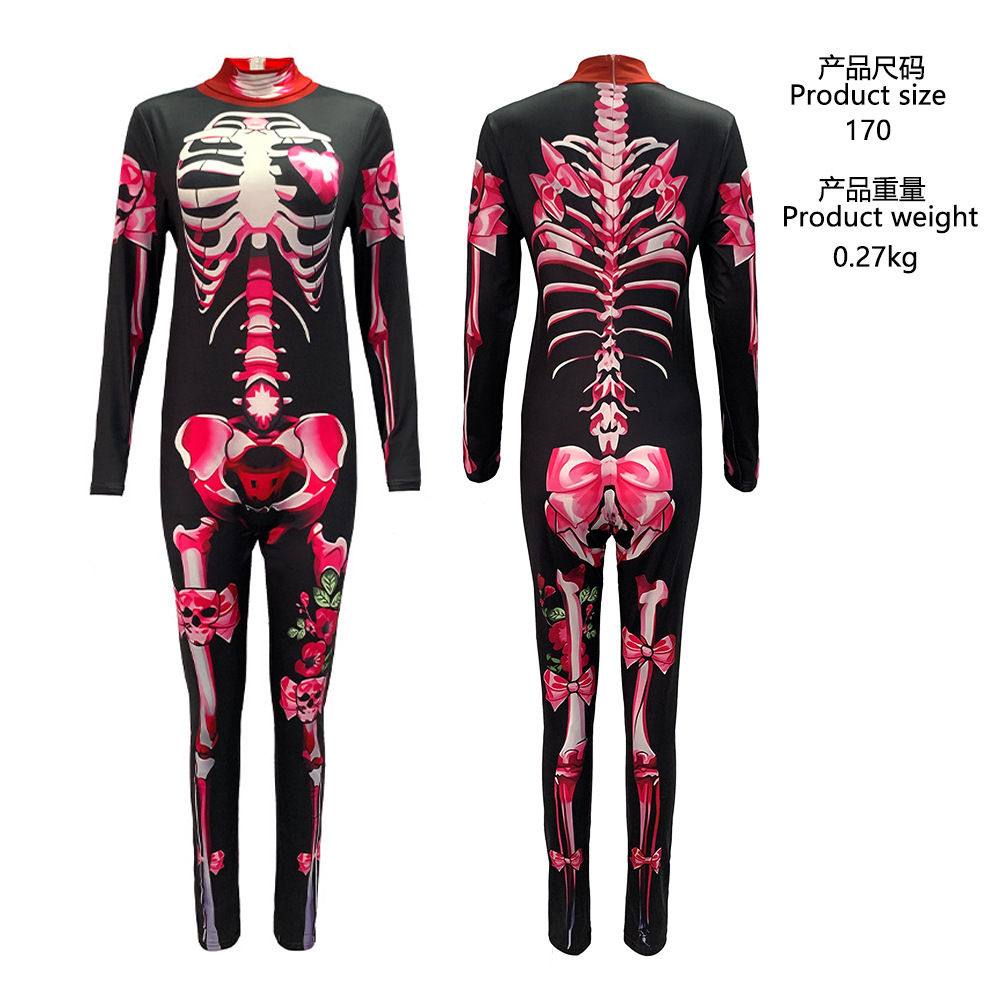 Pink Rose Skull
