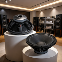 AX18200 Haut-parleur de puissance 18 pouces avec woofer à panier 1200W, Équipement audio professionnel de scène, Direct usine, OEM ODM, Amplificateur