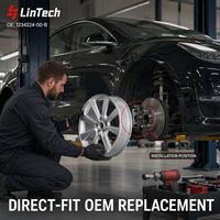 Jante en alliage argentée LinTech 19X8.5J ET40, pièce de rechange OEM 1234224-00-B pour Tesla Model 3 Standard Long Range, vente chaude