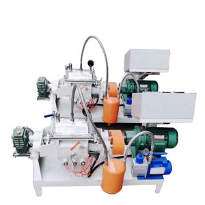 Máquina amasadora de tipo cizalla calentada de mezcla de arcilla cerámica pequeña continua laboratorio con extrusora - Product Image 6