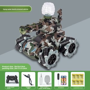Tanque RC para niños transfronterizo, <span class=keywords><strong>Sensor</strong></span> de gestos de coche, bomba de agua controlada, lanzamiento de camuflaje, vehículo blindado, juguetes para niños - Product Image 3