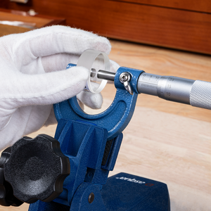 DASQUA micrometro esterno Ultra-precisione di qualità industriale <span class=keywords><strong>0</strong></span>-25mm con mandrino in acciaio inossidabile e punte in metallo duro - Product Image 2