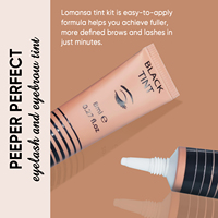 Kit Pewarna Bulu Mata dan Alis Private Label Grosir 8ml, Kit Pewarna Alis Profesional, Kit Pewarna Bulu Mata Keratin Instan