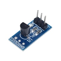 Modul papan pengembangan modul pengukuran suhu DS18B20 aplikasi sensor temperatur DS18B20