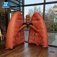 Modèle de poumon humain gonflable géant 3M, modèle anatomique, améliore l'éducation médicale/la promotion de la santé