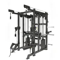 Équipement de fitness commercial multifonctionnel : Appareil de musculation, machine à squats, Smith Machine, machine à croisement de câbles, Power Rack